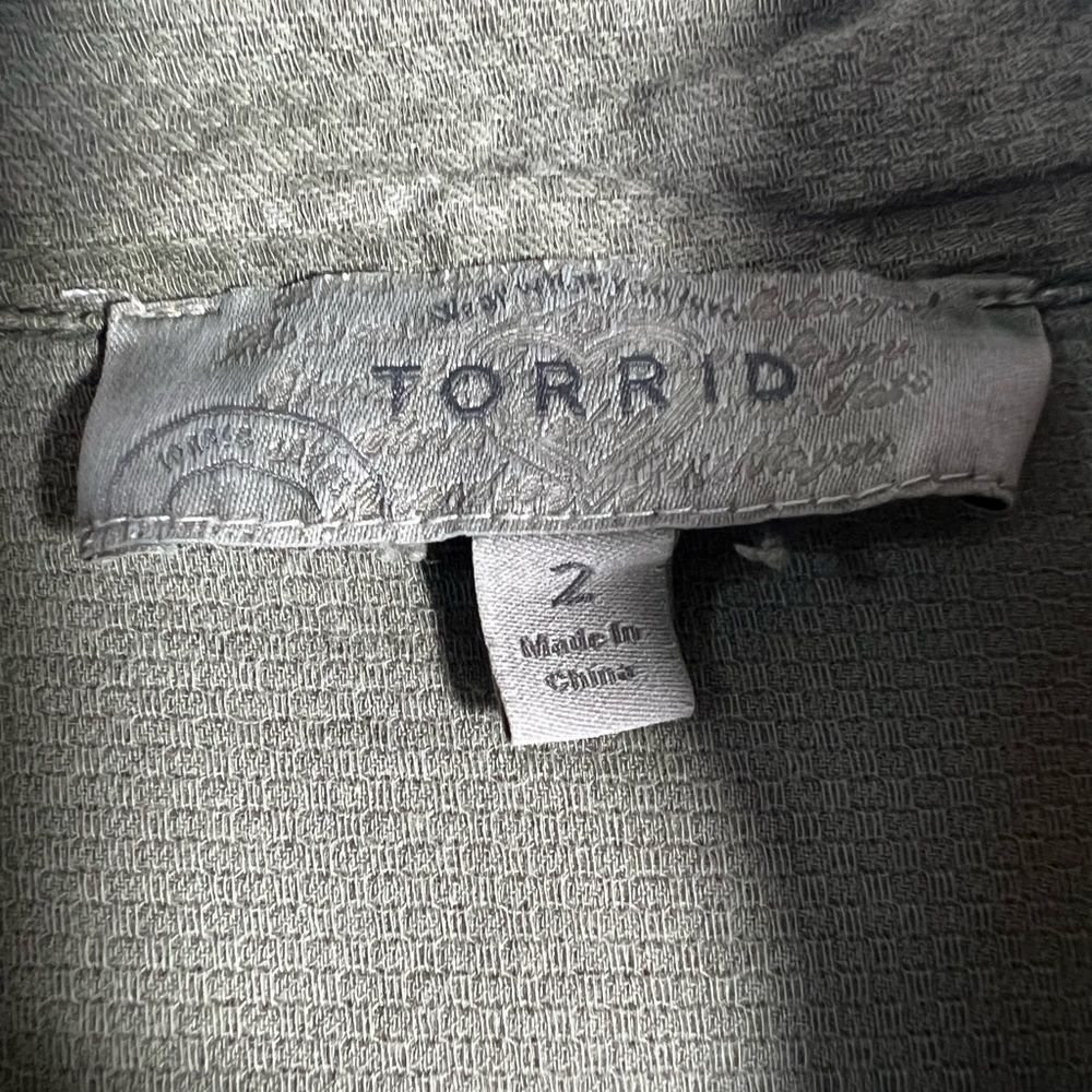 Torrid Green Lightweight Jacket - image 5